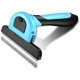 thumbnail image 1 of Cepillo para perros, cepillo para gatos para derramar, herramienta de deshedding, peine de aseo para mascotas para quitar enredos, capa y pelo suelto para caballos de perro y gato con pelo largo y cor Feliz Sencillez, 1 of 4