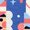 HEATHER ROYAL BLUE, variant on Instant Message - Winter Nutcracker Heads Lightweight French Terry Wide Neck Long Sleeve Graphic Shirt