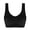 Black, variant on Women Seamless Full Coverage Bra Wireless Push Up Bralette Pullover Workout Sports Bra for Yoga Running Daily Wear