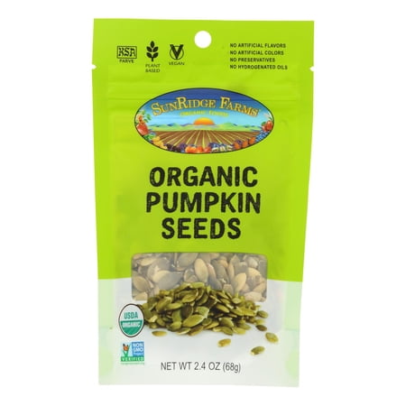 Sunridge Farms Organic Pumpkin Seeds, 2.4 Oz