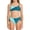 Dark Green, variant on Girls Swimsuits 2 Piece Color Block Bikini Sets with Adjustable Shoulder Strap Summer Beach Bathing Suit Army Green Size 9-10 Y