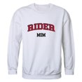 thumbnail image 1 of W Republic 564-368-WHT-01 Chandail en Molleton Col Rond pour Femmes Rider University Broncos Mom, Blanc - Petit, 1 of 1