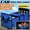 Blue, variant on 55L Collapsible Car Trunk Organizer Storage Box Net Universal Tidy Bag Cooler AC