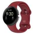 thumbnail image 1 of Outstanding Silicone Sports Watch Band with Sweat Proof for Smartwatch Adjustable Wide Compatibility, 1 of 5