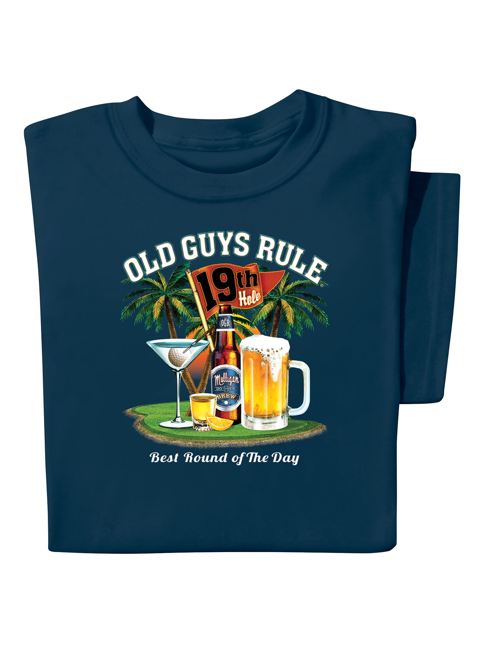 *NEW* Old Guys Rule Pinstripe T-Shirt RRP £19.99 