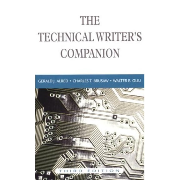 Pre-Owned The Technical Writer's Companion, 9780312259785, 0312259786, Paperback, 3rd edition