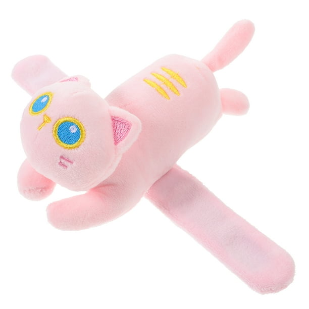 KAKOWELY Pulsera de peluche de gato para dar palmaditas, pulsera de dibujos animados