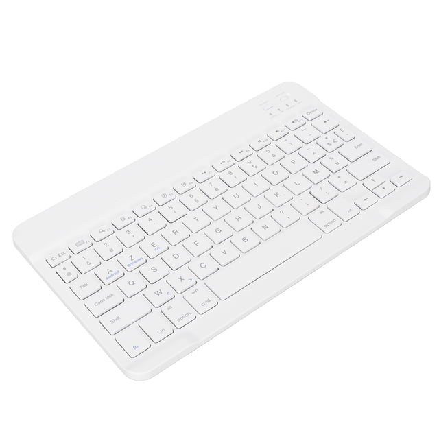 French Keyboard Slim Waterproof Scissor Style AZERT Keyboard for Tablet Phone Computer Travel