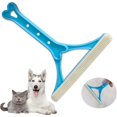 thumbnail image 1 of Pet Hair Remover - Cat Dog Hair Remover for Furniture,Carpet Scraper,Pet Fur Remover - Lint Remover Reusable Lint Cleaner Pro - Lint Dust Remover and Rug Scraper Tool，Blue, 1 of 6