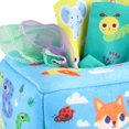 thumbnail image 3 of Pull Along Tissue Box Sensory Baby Tissue Box Educational Toy Busy Pull Tissues for Toddler Infant Baby Foxes, 3 of 9