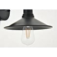 thumbnail image 6 of Living District Etude 3-Light Mid-Century Metal Wall Sconce in Black, 6 of 12