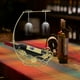 thumbnail image 5 of Estante de vino de sobremesa, soporte para exhibición de copas de vino, barra de cocina, soporte para botellas de vino, estante para copas de vino, 5 of 7