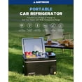 thumbnail image 4 of 32 Qt Car Refrigerator Portable Fridge Freezer AC DC Power for Camping Travel, 4 of 11