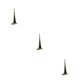 thumbnail image 4 of Modelo de construcción Wosthever Burj Khalifa Dubai Aleación 12cm 18cm Bronce descolorido, 4 of 6