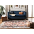 thumbnail image 3 of Safavieh Farmhouse Flannery Southwestern Area Rug, Ivory/Navy, 6'3" x 6'3" Square, 3 of 10
