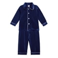 thumbnail image 1 of Esaierr 9M-9Y Toddler Bathrobe,Kids Boys Girls Gold Velvet Home Wear Fall and Winter Robe, 1 of 3