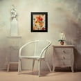 thumbnail image 4 of Vassileva, Silvia 12x14 Black Modern Framed Museum Art Print Titled - Vibrant Embroidery III, 4 of 5