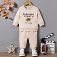 thumbnail image 5 of Fall Outfits Toddler Baby Boy Football Outfit Long Sleeve Sunday Football Chiefs Print Sweatshirt Pants Set Fall Winter Clothes, 5 of 9