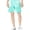 Green/Multicolor, variant on adidas Originals Men's Adicolor Essentials Trefoil Shorts Tye Dye, Green/Multicolor, XX-Large