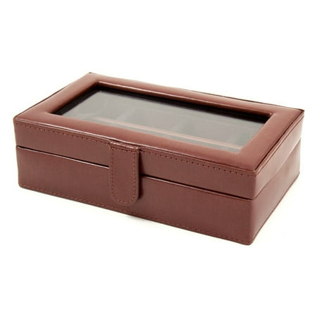 Bey-Berk 12 Pocket Cufflink Box