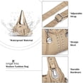 thumbnail image 5 of Angel Kiss for Women Large capacity Vegan Leather wallet and Handbags Crossbody Purses Multi pocket shoulder bag, 5 of 5