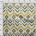 thumbnail image 3 of oneOone Silk Tabby Lime Green Fabric Asian Ikat Craft Projects Decor Fabric Printed By The Yard 42 Inch Wide, 3 of 4