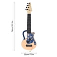 thumbnail image 2 of Riwcyla 54cm Ukulele with Pick Musical Note Design Handheld Ukulele for Beginner Gift Small Guitar Nylon Strings Musical Instrument, 2 of 6