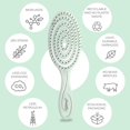 thumbnail image 4 of PABCK Paquete de 100 (tamaño disponible 6.1 x 15.7 pulgadas) Bolsas de embalaje de cabello liso autoadhesivas transparentes con orificio para colgar Pelucas Almacenamiento de cabello Belleza Cuidado p, 4 of 5