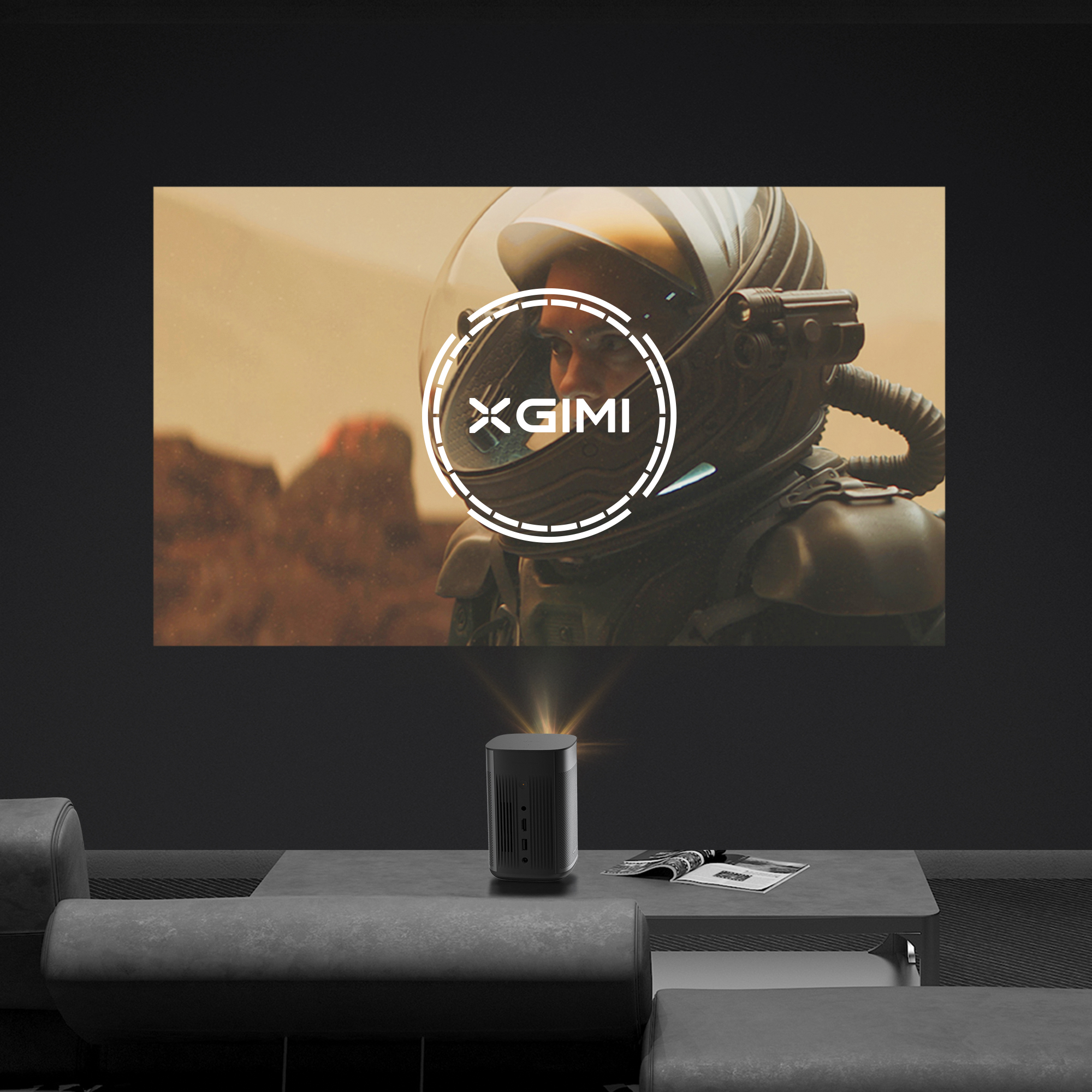 海外 正規品】 Projector XGIMI for Android TV Projector Pro MoGo Portable MOGO  Entertainment