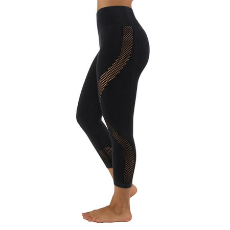 Womens Fade Dye Active Capri Leggings Pants Running Yoga Gym Total Workout Wear