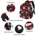 Christmas Snowflake Seamless Pattern Small Backpack, Lightweight