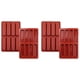 thumbnail image 1 of Molde de Silicona para Galletas con Dedos de 4 Uds, Molde para Hornear Barras de Cereales con 8 Cavidades, Molde para Barras de Chocolate, para Dulces, Pan, Muffins y Jabón, 1 of 8