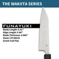 thumbnail image 2 of SPYDERCO Funayuki Kitchen Knife K16PBK CTS BD1N Steel Black Polypropylene Pocket Knives, 2 of 6