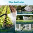 thumbnail image 2 of RELOIVE Battery Powered Sprayer, 2 Gallon Electric Garden Sprayer with 2.5Ah Battery, 4 Nozzles, 3 Adjustable Spray Modes, Water Pump Sprayers with Adjustable Shoulder Strap for Yard, Lawn and Garden, 2 of 10