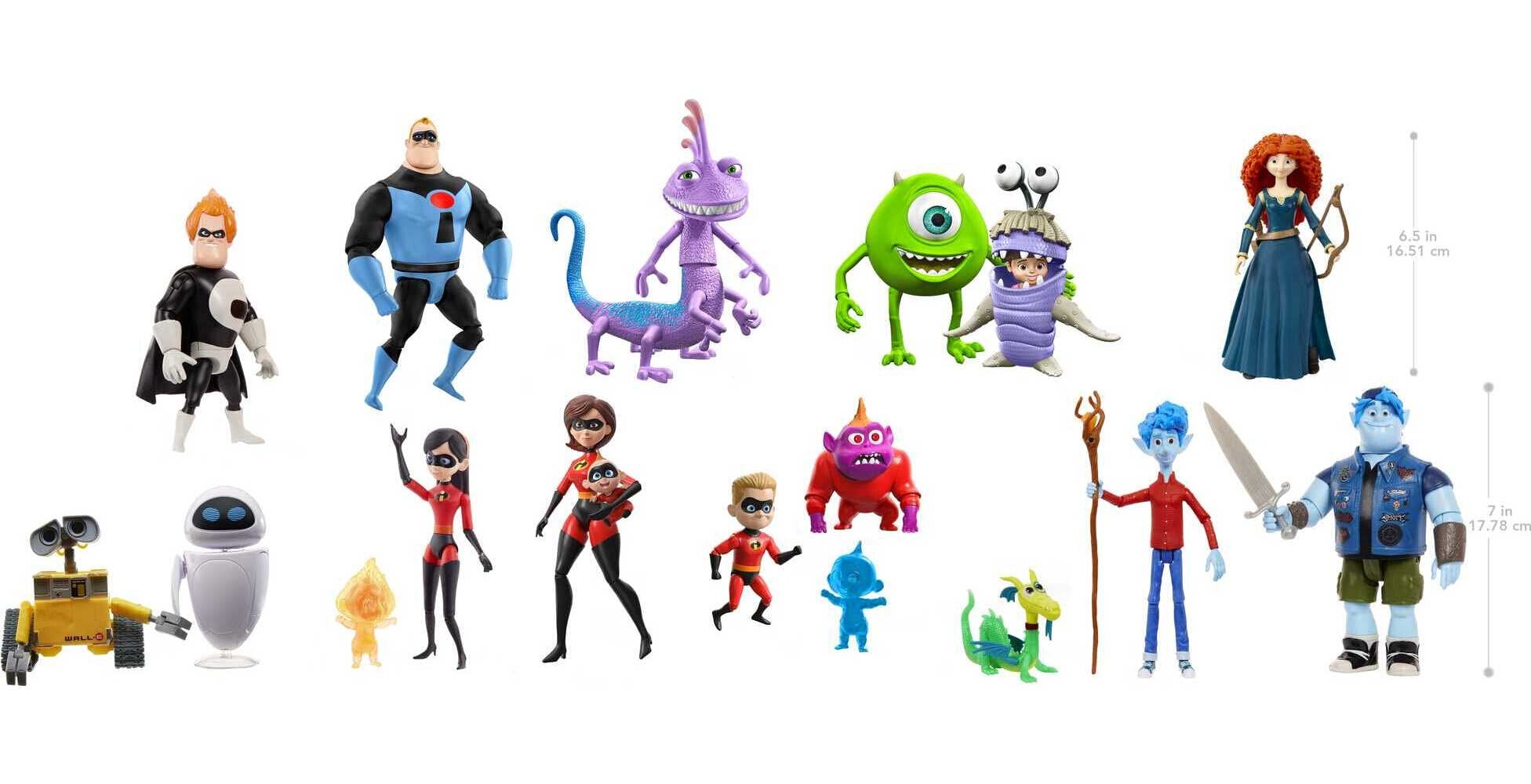 Disney Pixar Action Figure Movie Character Toy (Styles May Vary) -  