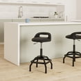 thumbnail image 2 of Taburete de taller TIPO S Taburete de taller con respaldo ajustable en altura, 2 of 8