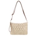 thumbnail image 2 of Bolso Mano para Axila Hombro Verano Tejido Paja Viajes en La Playa, 2 of 9