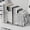 Large size cannot be stacked, variant on Clear Snack Organizer Bin, Pantry Storage Container No Lid, Plastic Food Organizer for Chips Candy Packets, Kitchen Cabinet Countertop Fridge Organizer