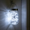 thumbnail image 5 of YuanGuangQ Outdoor Waterproof Solar Powered Glass Bottle Lamp, Hanging Mason Jar Light for Garden Terrace and Landscaping, Whimsical Patio Decor for Yard Deck and Pathway, 5 of 6