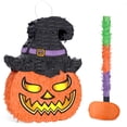 thumbnail image 1 of Piñata de calabaza WERNNSAI con bastón y venda en los ojos para niños, 1 of 7