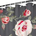 thumbnail image 4 of Waterproof Pioneer Shower Curtain 36x72 Inch Polyester Unique Colorful Floral Shower Curtain for Bathroom Hotel Home Decor with 7 Plastic Hooks, 4 of 5