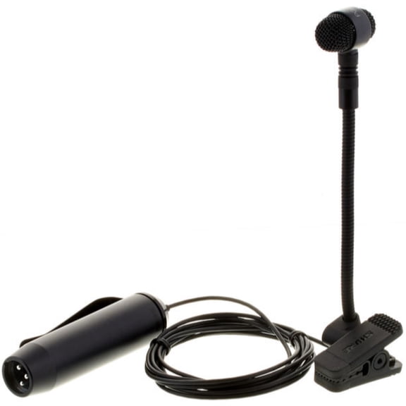 Micrófono PGA98H-XLR Shure 1 Canal Tipo Condensador, Cuello de Ganso Shure Cardioide Respuesta en Frecuencia