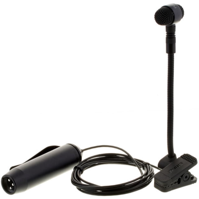 Micrófono PGA98H-XLR Shure 1 Canal Tipo Condensador, Cuello de Ganso Shure Cardioide Respuesta en Frecuencia