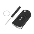 thumbnail image 1 of Carcasa de llave remota de entrada sin llave de 2 botones Unique Bargains para Mazda CX-7 CX-9 2006-2012, 1 of 7