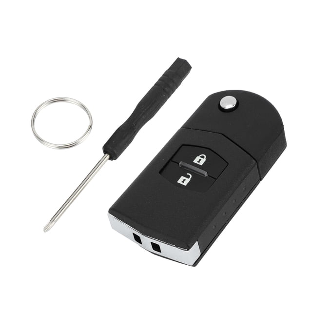Carcasa de llave remota de entrada sin llave de 2 botones Unique Bargains para Mazda CX-7 CX-9 2006-2012
