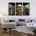 thumbnail image 2 of ARTCANVAS The Penitence Of Saint Jerome 1512 Canvas Art Print by Joachim Patinir - Size: 60" x 40" (1.50" Deep) (3-Piece), 2 of 9
