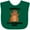 Green, variant on Inktastic Finally It's Groundhog Day Boys or Girls Baby Bib
