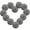 12, variant on 6/12/24Pcs Steel Wool Scrubbers - Flexible Scrubber Pads for Cleaning Dishes, Pots, Pans, Grills and Sinks