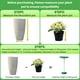 thumbnail image 3 of Insertos de altura ajustable para macetas grandes, elevador de plantas alto y cónico para macetas interiores, 3 of 4