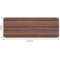 thumbnail image 7 of Brown Boho Tribal Hexagons and Stripes Pattern Kitchen Rug Mat,Kitchen Runner Rugs Non Skid Washable,Decorative Kitchen Floor Mats for Kitchen,Sink,Laundry,17"x47.2", 7 of 7